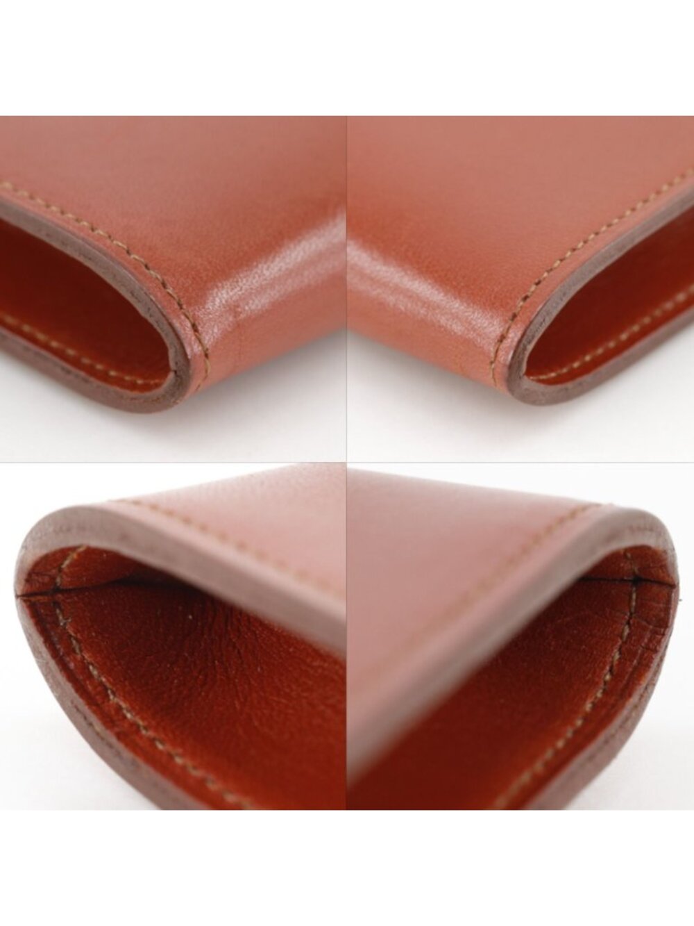 Hermes Omenitu Box Calf Red Brown Shoulder - Picture 4 of 10